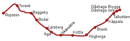 Map of line 21