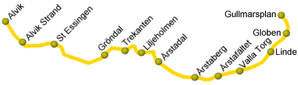 map of line 22